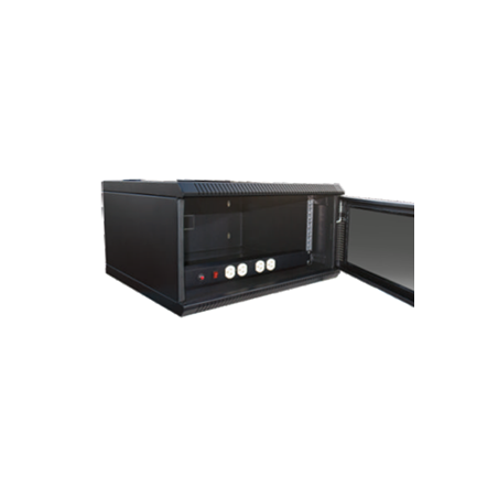 GC2048 - GABINETE DE PARED COMPACTO FORMATO 48,3 CM M.E. 46,2X52,5X39 CM 9 RU COLOR NEGRO QUEST