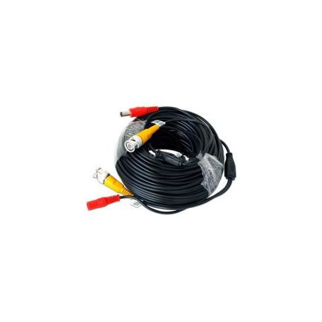 VIDEO CABLE SAT CCTV NEGRO ENC-VD2015 15M