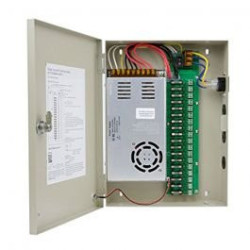 FUENTE CENTRALIZADA SAT PS 12VDC 20A 18CH