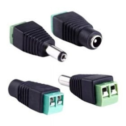 BORNERA SAT CCTV PLUG MACHO PQ X 100 UN