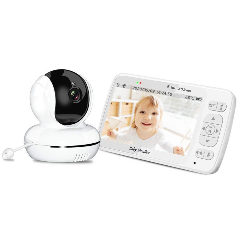 BABY MONITOR SAT 2.4G CLOCK CAM SYSTEM KIT