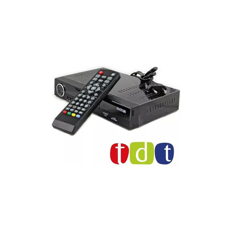 DECODIFICADOR TDT SAT T2 1658 CABLE HDMI Y ANT
