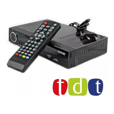 DECODIFICADOR TDT SAT T2 1658 CABLE HDMI Y ANT