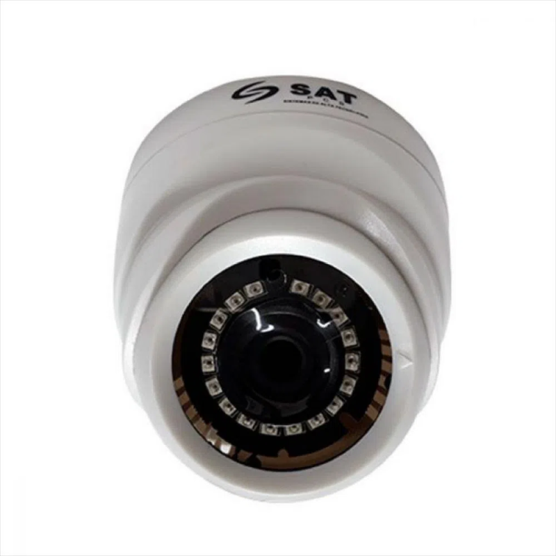 CAMARA HDCVI DOMO 2MP PLAST SAT HDW1200MN 0360B S3