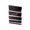 LPR807BLK1U - PANEL VACIO EN ACERO 1U PARA GABINETES SERIE 8000
