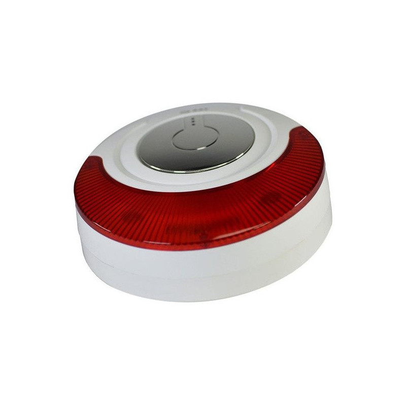 SIRENA INALAMBRICA CON LUZ SAT SIR-214W