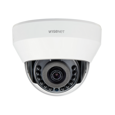 QND-8080R Hanwha Techwin 5MP Indoor IR Dome Wisenet Q network indoor dome camera, 5MP 30fps, motorized vari-focal