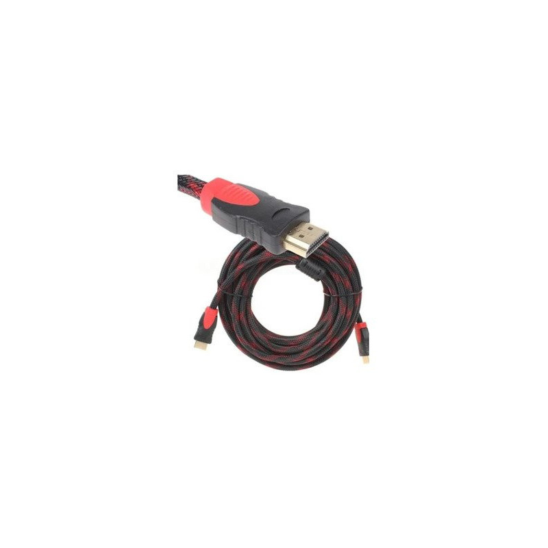 SAT CABLE HDMI 5M 19PIN ENCHUFE METAL DORADO
