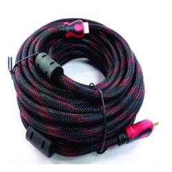 SAT CABLE HDMI 25M PLUG DORADO