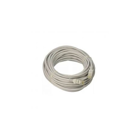 PATCH CORD UTP SAT CAT5E 20M 26AWG GRIS