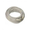 PATCH CORD UTP SAT CAT5E 20M 26AWG GRIS