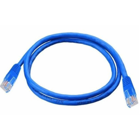 PATCH CORD UTP SAT CAT6 1M 26AWG AZUL