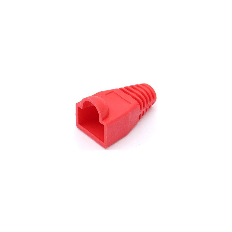 BOTA MODULAR RJ45 SAT BMRJ45RJ50 BOLSA X 50U ROJO