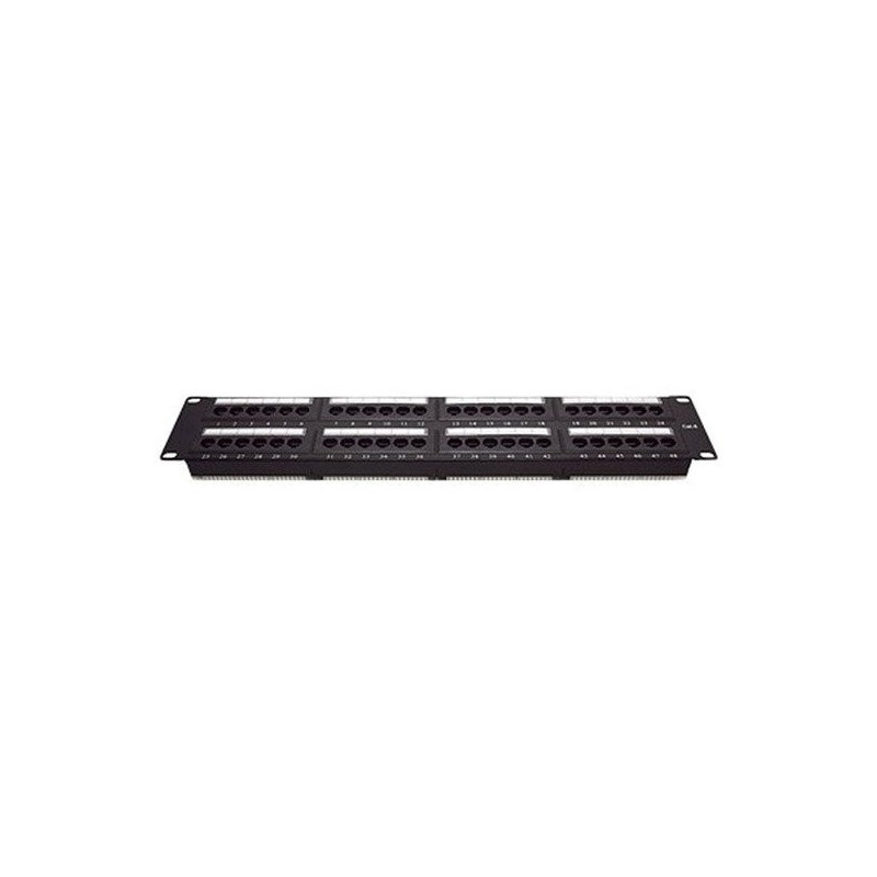 PATCH PANEL SAT PP5E48 CAT5e 48 PUERTOS RACK