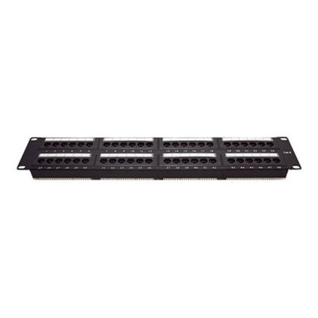 PATCH PANEL SAT PP5E48 CAT5e 48 PUERTOS RACK