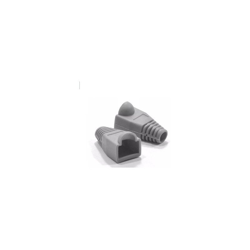 BOTA MODULAR RJ45 SAT BMRJ45GR100 BOLSA X 100U GRIS