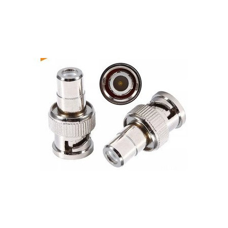 SAT CCTV PLUG BNC X 2 UNIDADES