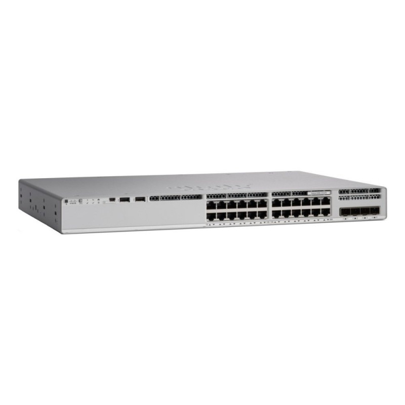 C9300-24P-E Cisco CATALYST 9300 24-PORT POE+, NETWORK ESSENTIALS