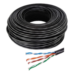 LPSUTPCAT5E100EXTBC - CABLE UTP CATEGORIA 5E EXTERIOR CAJA 100M 100% COBRE LPS