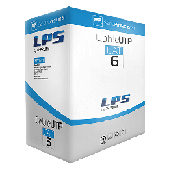 LPSUTPCAT6 - CABLE UTP CATEGORIA 6 23 AWG 4 PARES 305M LPS
