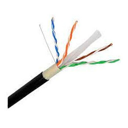 LPSUTPCAT6100EXTBC - CABLE UTP CATEGORIA 6 EXTERIOR CAJA 100M 100% COBRE LPS