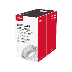 DH-PFM920I-6UN-C - CABLE UTP CAT6 DAHUA OFC 100% COBRE CALIBRE 4P*0,53MM CHAQUETA PVC