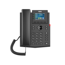 X303P - " ** Existencia Única ** TELEFONO IP 4 LINEAS SIP 10/100MBPS POE IPV6 6 VIAS CONF AGENDA 1000 PANT LCD 2.4"" COLOR