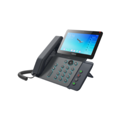 TELEFONO IP ANDROID 20 LINEAS SIP GIGABIT POE VIDEO LLAMADA BLUETOOTH WIFI 10VIAS CONFER PANT7"TOUCH - V67