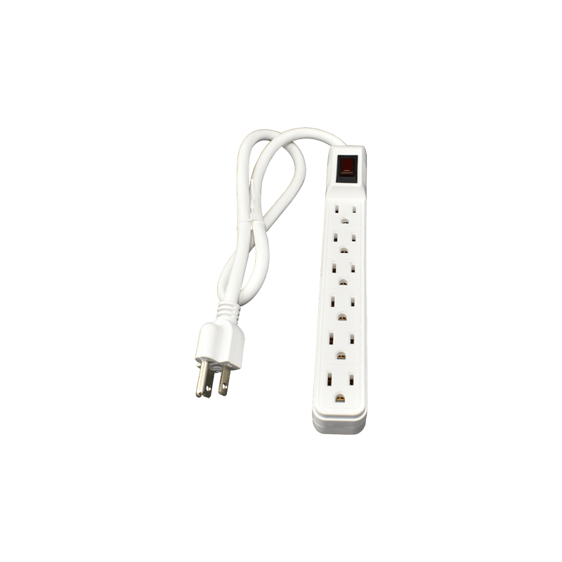NMNET-7516 - MULTITOMA MULTINET 6TB DE 6 SALIDAS HASTA 1800W PROTECCION Y SUPRESION DE PICOS MAX 90J COLOR BLANCO