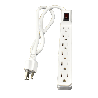 NMNET-7516 - MULTITOMA MULTINET 6TB DE 6 SALIDAS HASTA 1800W PROTECCION Y SUPRESION DE PICOS MAX 90J COLOR BLANCO