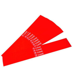 CAMG02809 - " ** Existencia Única ** ETIQIUETAS ROJAS REFLECTICAS PARA BARRERAS GARD 4"