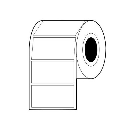 ROLLO DE ETIQUETAS TT SAT 100MMX25MM C1 R1500 1COL P