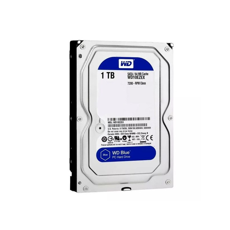 DISCO DURO WD BLUE WD10EZEX 1TB SATA3 64MB 7200RPM