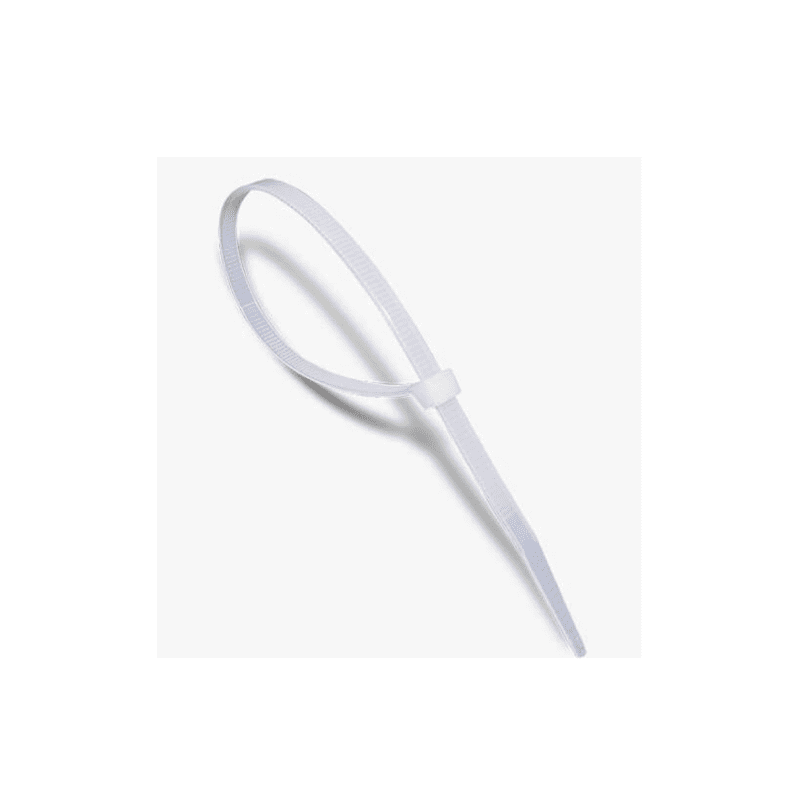 DXN3004B - CORREA DE NYLON 100X2.5MM BLANCA POR 100 UNID DEXSON