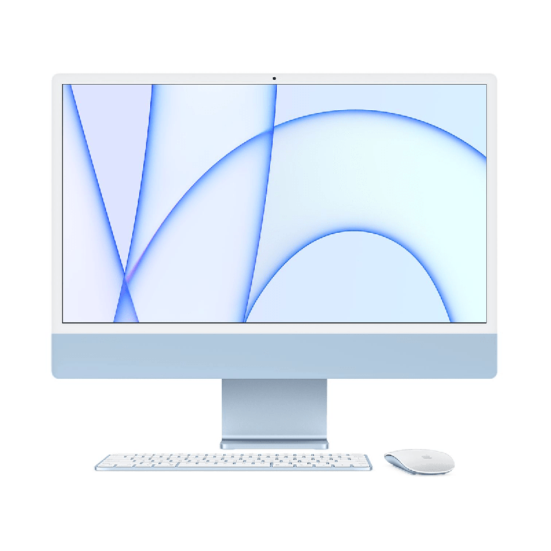 MJV93E/A IMAC 24" BLU/8C CPU/7C GPU/8GB/256GB-SPA