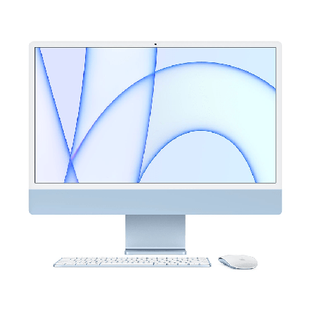 MJV93E/A IMAC 24" BLU/8C CPU/7C GPU/8GB/256GB-SPA