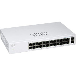 CBS110-24PP-NA - CBS110 Unmanaged 24-port GE, Partial PoE, 2x1G SFP Shared