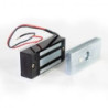 ELECTROIMAN DE 100 LBS SAT EL100, 12V, NC, SIN BASE