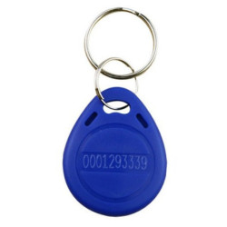 TAG PROXIMIDAD SAT T10A, RFID 125 KHZ, AZUL, PAQ. (10 UNI)