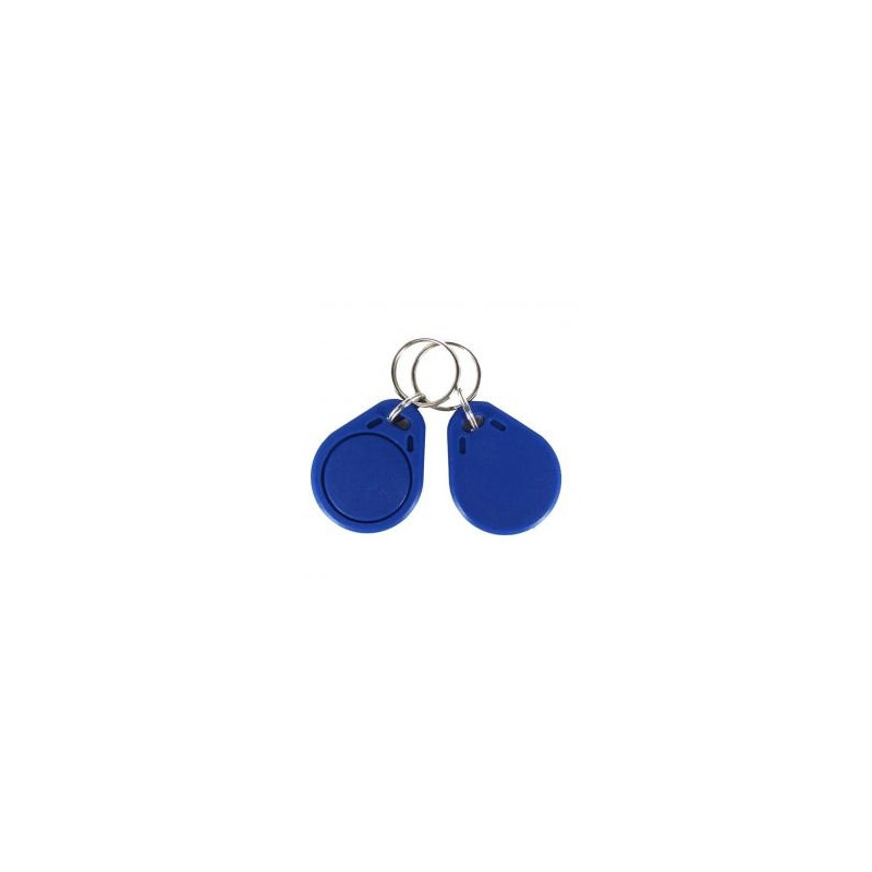 TAG PROXIMIDAD SAT T100A, RFID 125 KHZ, AZUL, PAQ. (100 UNI)