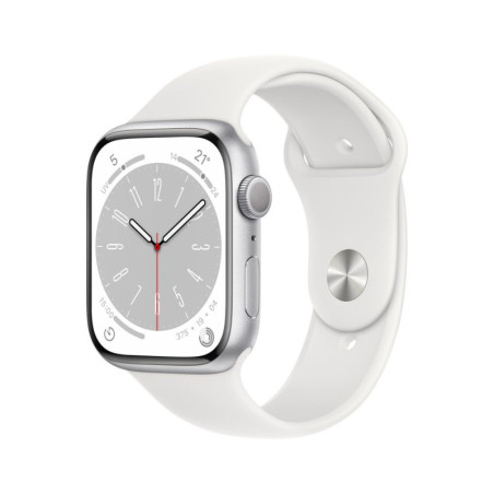 MP4J3BE/A APPLE WATCH S8 45 SIL AL WT SP CEL-BES