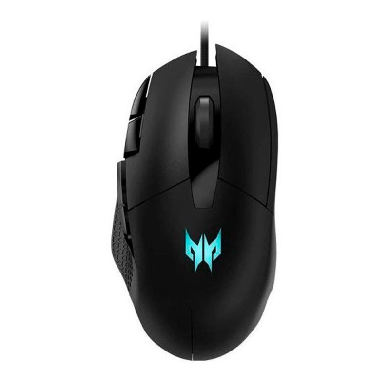 GP.MCE11.014 - Mouse predator Gaming Acer, Sensor Pixart, Diseño Ergonomico, Negro