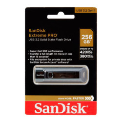SDCZ810-256G-G46 - Memoria USB SanDisk Extreme Go 256GB 3.2