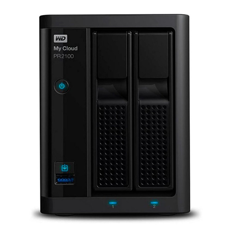 WDBBCL0000NBK-NESN - NAS Western Digital My Cloud Pro Series PR2100 2 bahías 0TB (discos no incluidos)