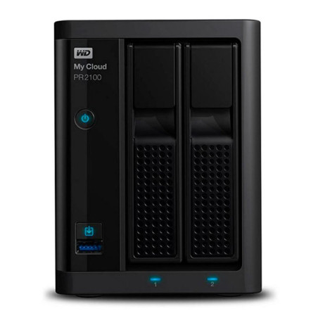 WDBBCL0000NBK-NESN - NAS Western Digital My Cloud Pro Series PR2100 2 bahías 0TB (discos no incluidos)