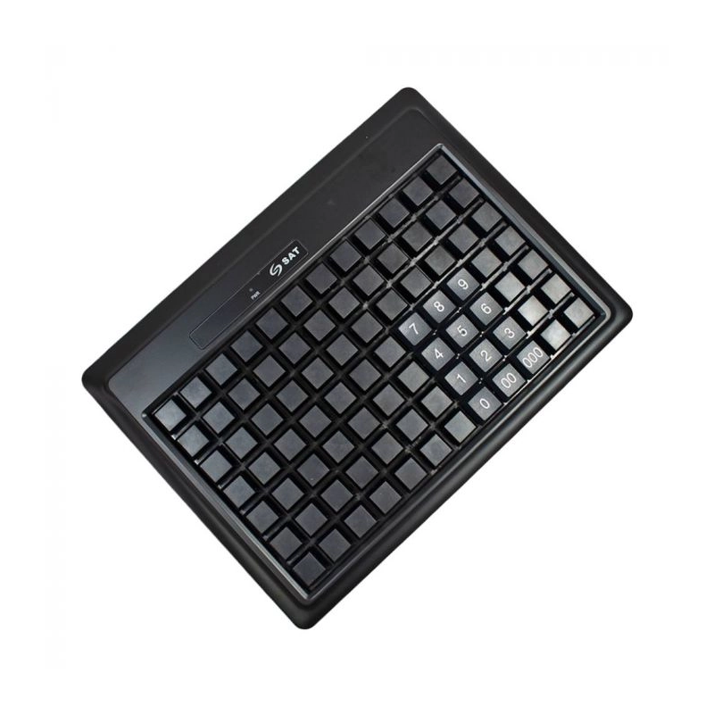 TECLADO PROGRAMABLE SAT TP084 84 TECLAS OPOS