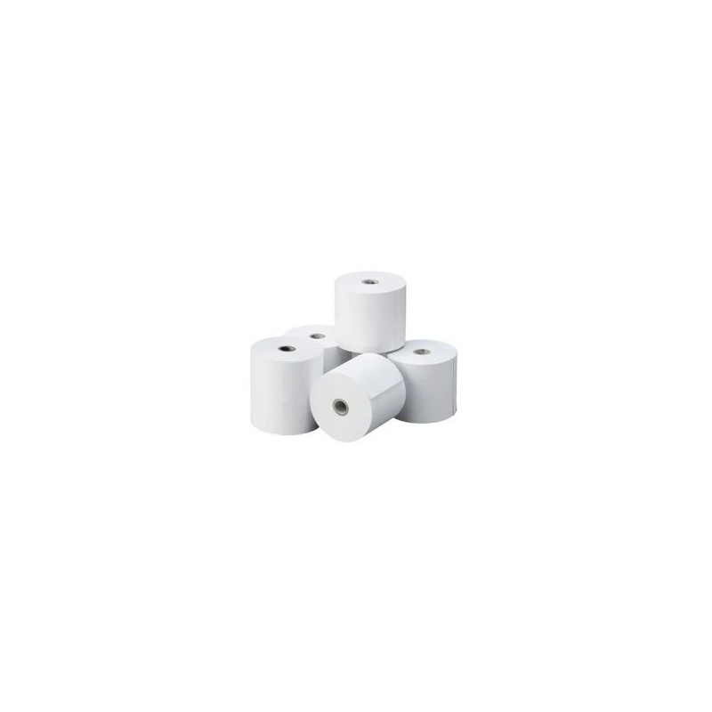 CAJA SAT ROLLO TERMICO 80MMX60MTS X72 ROLLOS 48GR PREIMPRESO 1 TINTA