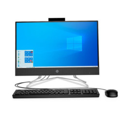 Computador Todo en Uno HP 21.5” pulgadas Celeron 8GB-RAM 256GB-SSD Win11 Black Bibury - 693D1LA ABM