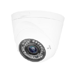 CAMARA AHD IR TIPO DOMO METALICO PLASTICO VARIFOCAL 1/4 CMOS 720P 2.8-12MM 36 PCS IR LED 15MTS