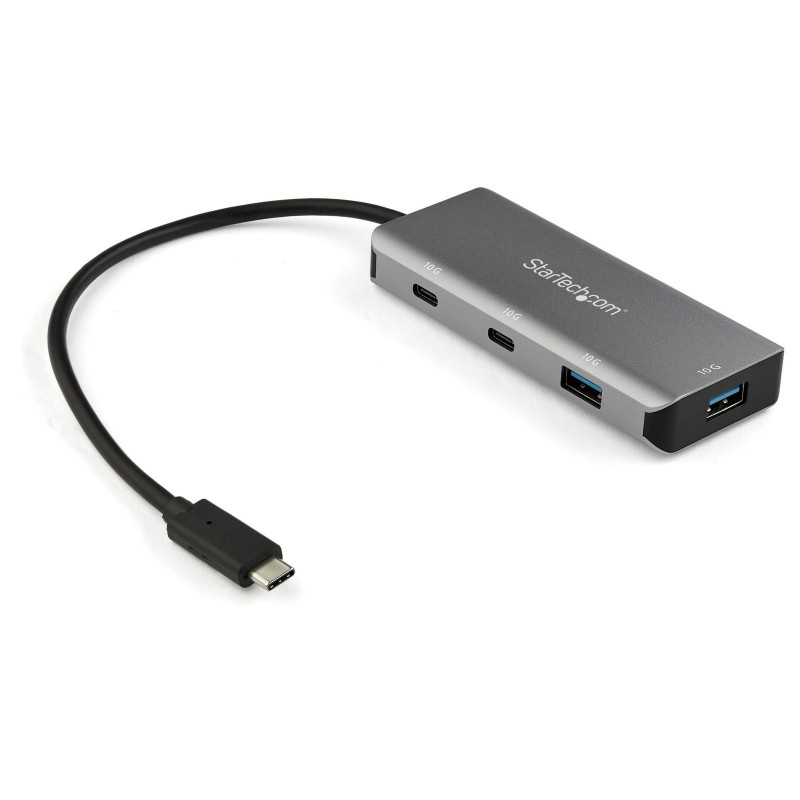 HB31C2A2CB - StarTech.com Adaptador Hub USB-C de 4 Puertos 2x USB-A & 2x USBB-C - Cable Anfitrión Integrado con 25cm de